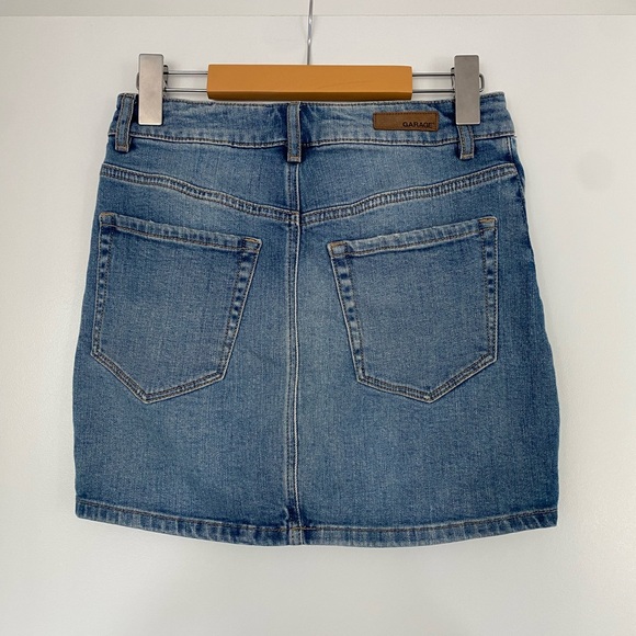 Garage denim mini-skirt - Picture 3 of 3